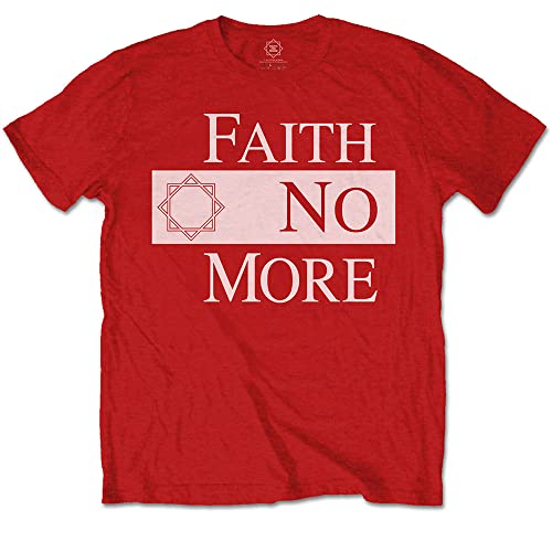 Faith No More Unisex Fnmts01mr04 T-Shirt, rot, XL Faith No More Unisex Fnmts01mr04 T-Shirt, rot, XL von Faith No More