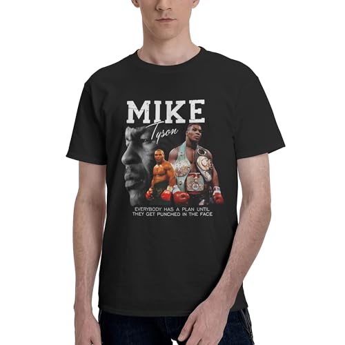 Boxing Mike Tyson 100% Cotton Men's T-Shirt M von Faith