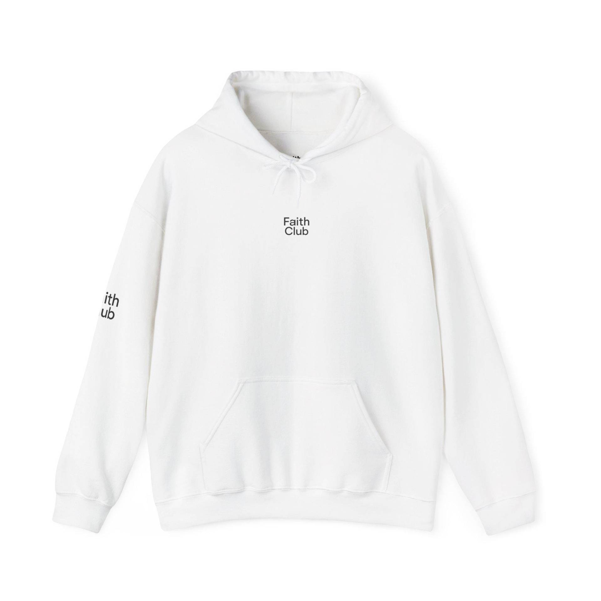 Faith Club Unisex Heavy Blend ™ Kapuzensweatshirt, Gemütlicher Glaube Hoodie, Religiöses Sweatshirt, Geschenk Für Glaubensliebhaber, Freizeitkleidung von FaithClubDesign