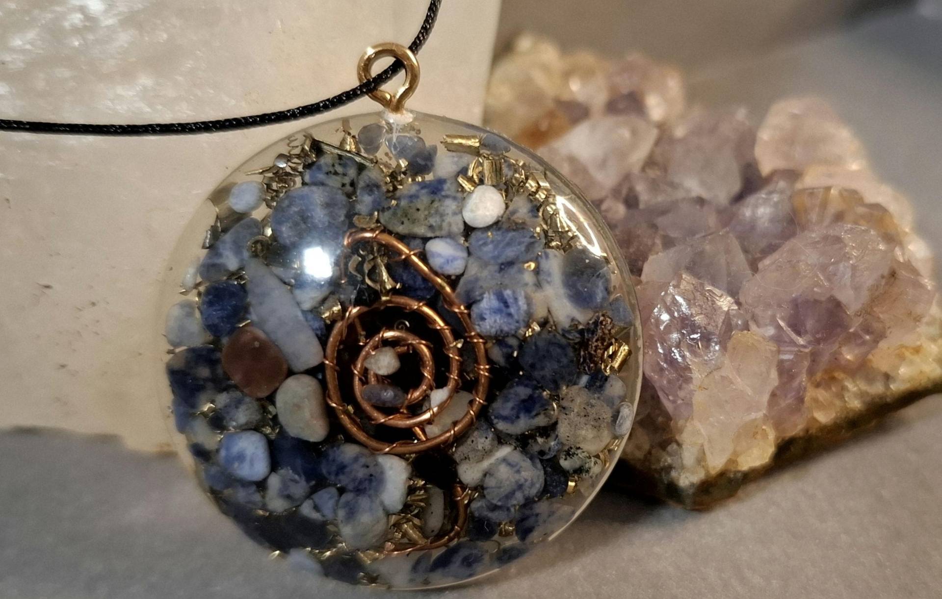 Orgonit Anhänger Sodalith Orgonit Anhänger Sodalith von FaithEnergy