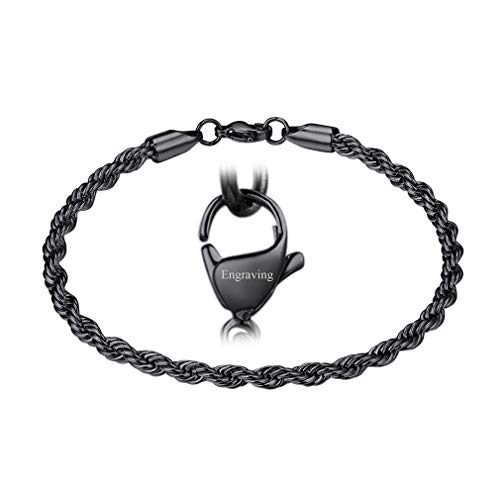 FaithHeart Armband in 3mm Breit 21cm Lang aus Edelstahl shönes Armband für jeden Anlass von FaithHeart