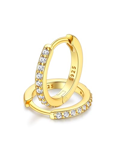 FaithHeart Damenohrringe Gold Creolen Silber 925 Ohrstecker Zirkonia Ohrringe Damen Ohrpiercing Helix Piercings Weihnachtsohrringe Goldohrringe 10MM Hängeohrringe Kreolen Ohrschmuck FaithHeart Damenohrringe Gold Creolen Silber 925 Ohrstecker Zirkonia Ohrringe Damen Ohrpiercing Helix Piercings Weihnachtsohrringe Goldohrringe 10MM Hängeohrringe Kreolen Ohrschmuck von FaithHeart
