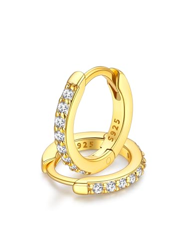 FaithHeart Gold Ohrringe Silber Creolen Klein Ohrstecker Damenohrringe Zirkonia Piercing Ohr Weihnachtsohrringe Helix Piercings Goldohrringe 8MM Hängeohrringe Kreolen Ohr Schmuck FaithHeart Gold Ohrringe Silber Creolen Klein Ohrstecker Damenohrringe Zirkonia Piercing Ohr Weihnachtsohrringe Helix Piercings Goldohrringe 8MM Hängeohrringe Kreolen Ohr Schmuck von FaithHeart