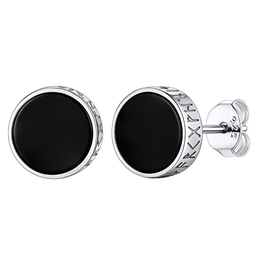 FaithHeart herren Ohrringe Set 6 Pair Wikinger Ohrstecker Mjölnir Thorshammer Ohrclip Wolf Ohrstecker Schwarz Ohrschmuck für Herren Damen Jungen FaithHeart herren Ohrringe Set 6 Pair Wikinger Ohrstecker Mjölnir Thorshammer Ohrclip Wolf Ohrstecker Schwarz Ohrschmuck für Herren Damen Jungen von FaithHeart