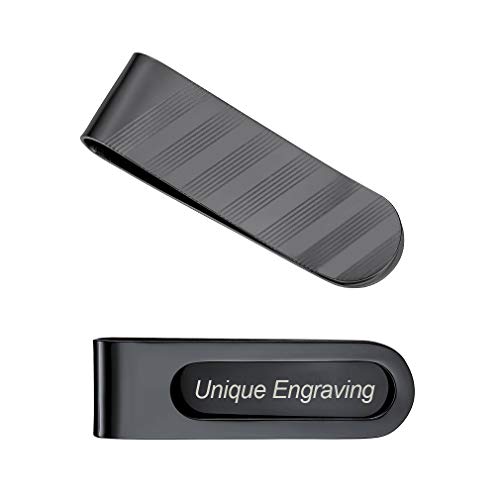 FaithHeart schwarz Geldclip mit Gravur Edelstahl Geldklammern Streifen Moneyclip mit Geschenkebox FaithHeart schwarz Geldclip mit Gravur Edelstahl Geldklammern Streifen Moneyclip mit Geschenkebox von FaithHeart