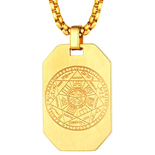 FaithHeart vergoldet Siegel der Sieben Erzengel Kette mit Schmuckbox für Damen und Herren FaithHeart vergoldet Siegel der Sieben Erzengel Kette mit Schmuckbox für Damen und Herren von FaithHeart