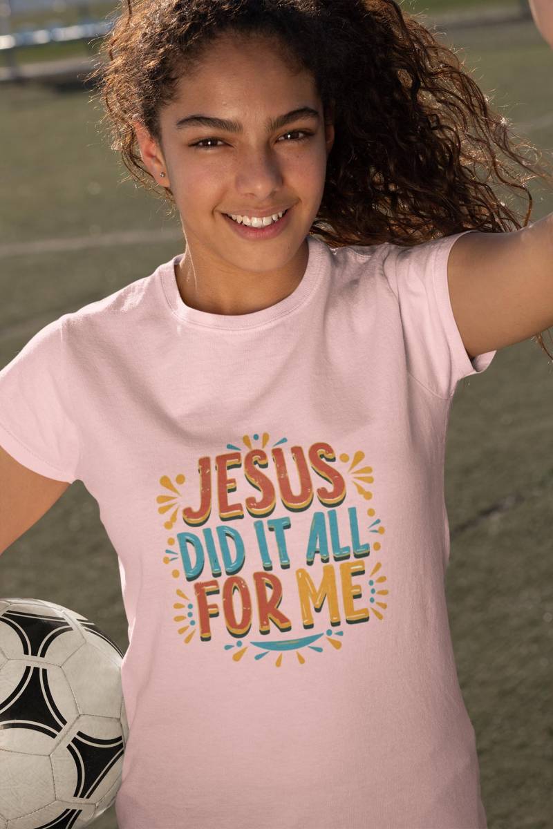 Christlicher Glaube Jesus-Did-It-Alles-Für-Mich T-Shirt, Religiöses Christliche Kleidung, Inspiration Shirt, Unisex Kleidung Christlicher Glaube Jesus-Did-It-Alles-Für-Mich T-Shirt, Religiöses Christliche Kleidung, Inspiration Shirt, Unisex Kleidung von FaithPrintsByMayo