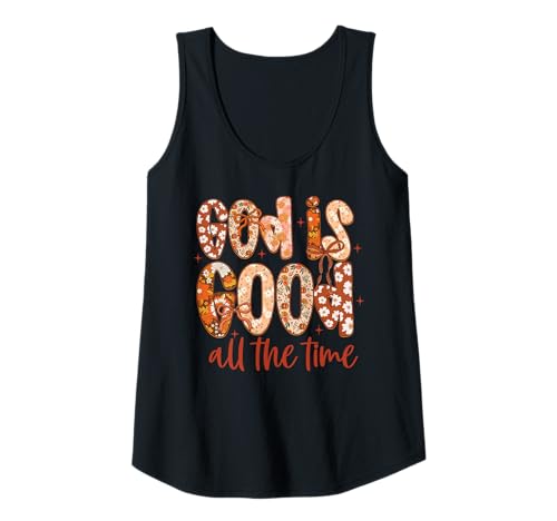 Damen Herbstlicher Blumengott ist die ganze Zeit gut Herbst Faith Christian Tank Top Damen Herbstlicher Blumengott ist die ganze Zeit gut Herbst Faith Christian Tank Top von Faithful Spirit Retro Floral Christian Apparel Co.
