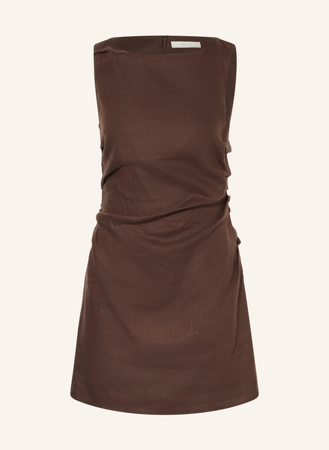 Faithfull The Brand Leinenkleid Aloisa braun von Faithfull the Brand