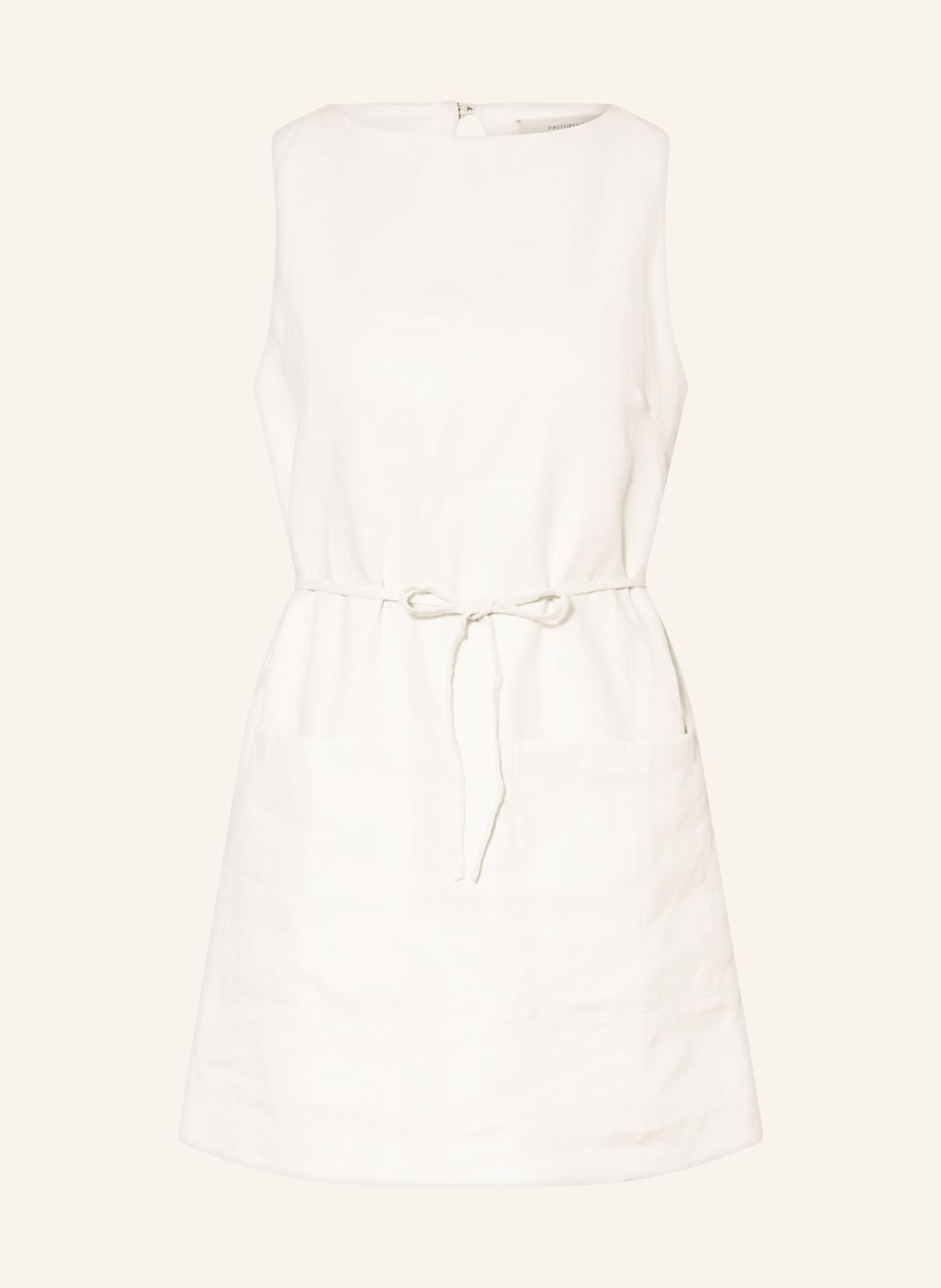 Faithfull The Brand Leinenkleid Elena weiss von Faithfull the Brand