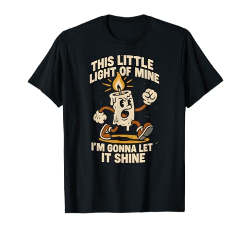 Little Light Let It Shine Fun Damen Christian Faith T-Shirt Little Light Let It Shine Fun Damen Christian Faith T-Shirt von Faithfully Funny Christian Spiritual Clothing