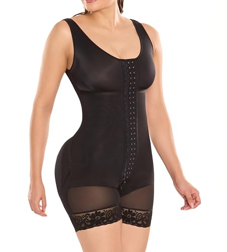 FAJAMIA 0470 Fajas Colombianas Reductoras y Moldeadoras Postparto Body Shaper für Frauen nach Operationen Kompressionskleidung, Schwarz, XS FAJAMIA 0470 Fajas Colombianas Reductoras y Moldeadoras Postparto Body Shaper für Frauen nach Operationen Kompressionskleidung, Schwarz, XS von Faja Mia