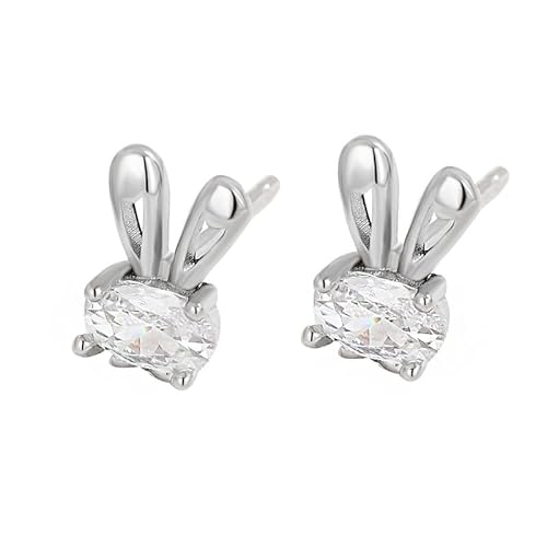 Fajewellery 925 Sterling Silber CZ Bunny Hasen Ohrstecker Ohrringe Ohrstecker für Frauen Teenager Mädchen von Fajewellery