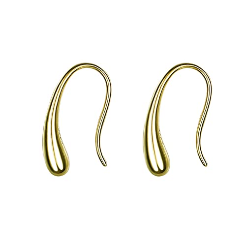 Fajewellery Vergoldete Sterlingsilber-Ohrringe Tropfen Wassertropfen Ohrringe für Frauen von Fajewellery