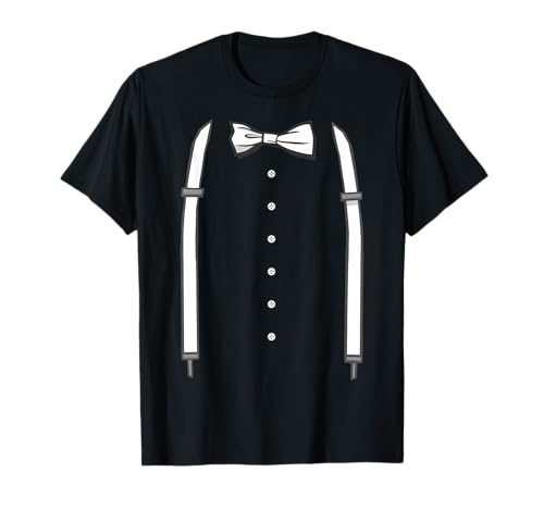 Fake Anzug Aufdruck JGA Männer T-Shirt Kostüm Verkleidung T-Shirt Fake Anzug Aufdruck JGA Männer T-Shirt Kostüm Verkleidung T-Shirt von Fake Anzug für Karneval und JGA Männer T-Shirt