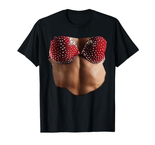 Fake Abs T-Shirt Lustiger Bikini Body Muscle Six Pack 3D T-Shirt von Fake Boobs T-Shirts
