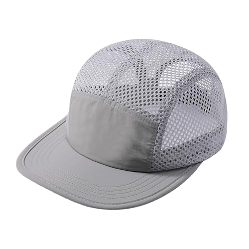 Atmungsaktives Mesh Baseball Cap Kappe Unisex Baseballkappe Hut Mütze Sommer Verstellbar Sportkappe Ultraleichtes Basecap Sonnenmütze für Camping Reisen Wandern von FakeFace