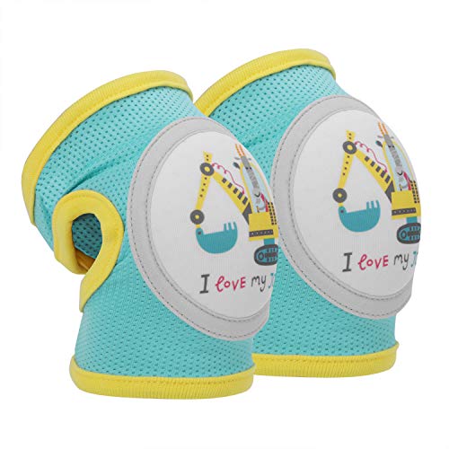 Baby Knieschützer zum Krabbeln Unisex Baby Krabbeln Anti-Rutsch Kleinkind Knieschoner Elastisches Atmungsaktives Krabbel Cartoon Knieschoner Baby Junge Knie Ellenbogen Protektor Schutz (Schaf) von FakeFace