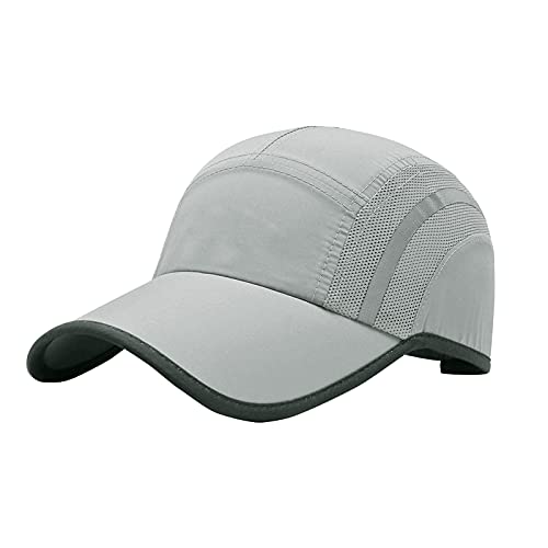 Baseball Cap Tennis Golf Cap Sonnenkappe Sport Kappe Hut Basecap Herren Damen Baseballkappe Baseballmütze Faltbarer Verstellbar Schildkappe Sommercap von FakeFace