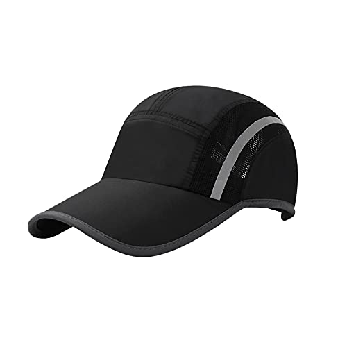 Baseball Cap Tennis Golf Cap Sonnenkappe Sport Kappe Hut Basecap Herren Damen Baseballkappe Baseballmütze Faltbarer Verstellbar Schildkappe Sommercap von FakeFace