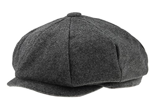 FakeFace Trendige Unisex Schiebermütze Flatcap Flache Kappe Modehut Farbauswahl, 5#, Einheitsgröße von FakeFace