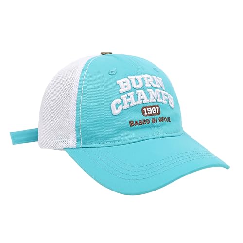 Kinder Basecap Jungen Mädchen Trucker Cap Schirmmütze mit Stickerei Schnelltrocknend Mesh Kappe Baseball Cap Kappe Sonnenhut Sportkappe Einstellbar Baseballmütze Outdoor Sommerhut von FakeFace