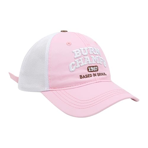 Kinder Basecap Jungen Mädchen Trucker Cap Schirmmütze mit Stickerei Schnelltrocknend Mesh Kappe Baseball Cap Kappe Sonnenhut Sportkappe Einstellbar Baseballmütze Outdoor Sommerhut von FakeFace