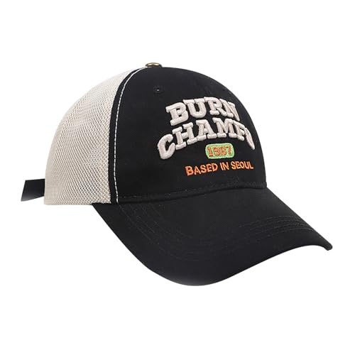 Kinder Basecap Jungen Mädchen Trucker Cap Schirmmütze mit Stickerei Schnelltrocknend Mesh Kappe Baseball Cap Kappe Sonnenhut Sportkappe Einstellbar Baseballmütze Outdoor Sommerhut von FakeFace