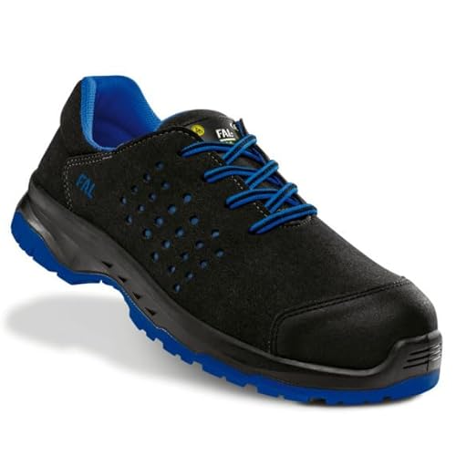 Schuh aus wasserabweisender Mikrofaser und synthetischem Gewebe EN 20345 S3+SRC+Ci Fal SN20 Atlas, blau, 48 EU von Fal