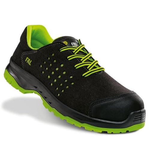 Schuh aus wasserabweisender Mikrofaser und synthetischem Gewebe EN 20345 S3+SRC+Ci Fal SN20 Atlas, grün, 48 EU von Fal