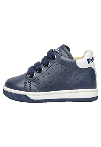 Falcotto ADAM-SchnürSneakers aus zweifarbigem Nappaleder, blau 23 von Falcotto