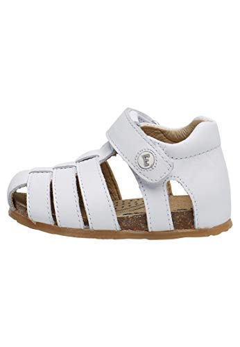 Falcotto ALBY-Halboffene Wildleder-Sandalen, weiß 26 von Falcotto