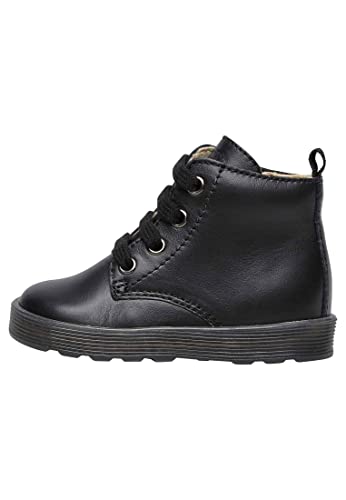 Falcotto Schnürstiefelette aus Kalbsleder, schwarz 26 von Falcotto