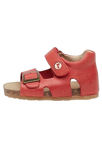 Falcotto BEA-Sandalen aus Leder mit Schnalle und Klettverschluss, rot 18 von Falcotto