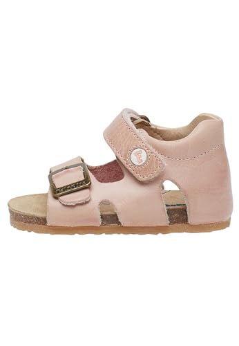 Falcotto BEA-Sandalen aus Leder mit Schnalle und Klettverschluss, Rosa 19 von Falcotto