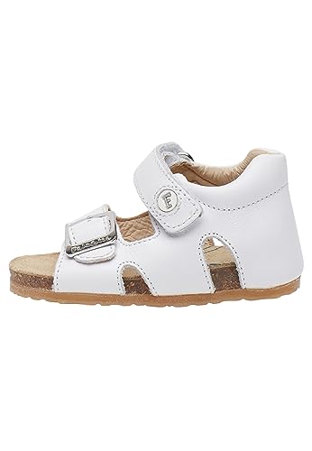 Falcotto BEA-Sandalen aus gewachstem Kalbsleder, weiß 23 von Falcotto