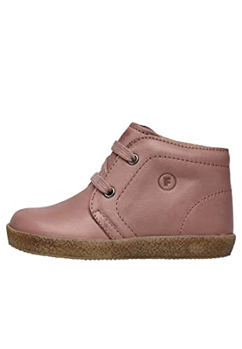 Falcotto Conte-Schnürschuhe aus gebürstetem Nappaleder, Rosa 18 von Falcotto