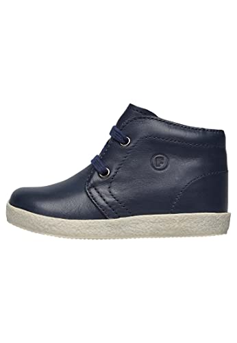 Falcotto Conte-Schnürschuhe aus gebürstetem Nappaleder, Dunkelblau 25 von Falcotto