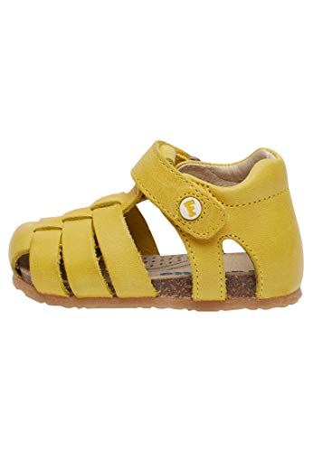 Falcotto FALCOTTO ALBY-Halboffener Lederschuh-Gelb gelb 20 von Falcotto