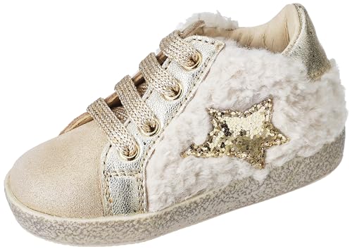 Falcotto Jungen Mädchen Alnoite High Krippenschuh, Gold, 18 EU von Falcotto