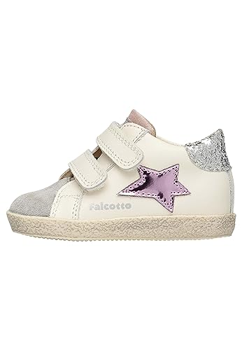 Falcotto Jungen Mädchen Alnoite High Vl Krippenschuh, grau, 18 EU von Falcotto