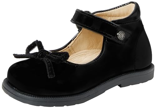 Falcotto Jungen Mädchen Amaranta Ballerinas, Schwarz, 18 EU von Falcotto