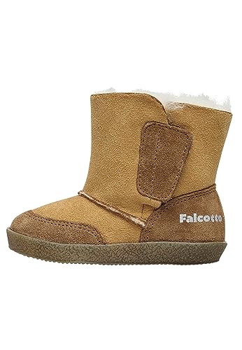 Falcotto Jungen Mädchen Carl Sneaker, Gold, 23 EU von Falcotto