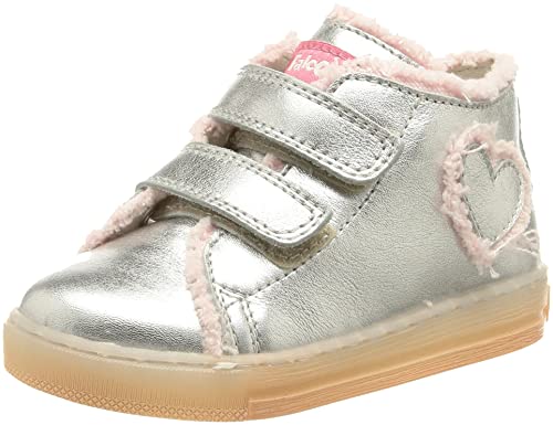 Falcotto Jungen Mädchen Fegra VL Krippenschuh, Silber, 22 EU von Falcotto