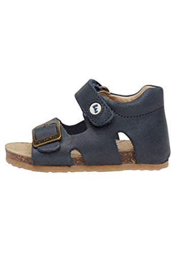 Falcotto BEA-Sandalen aus Leder mit Schnalle und Klettverschluss, blau 18 von Falcotto