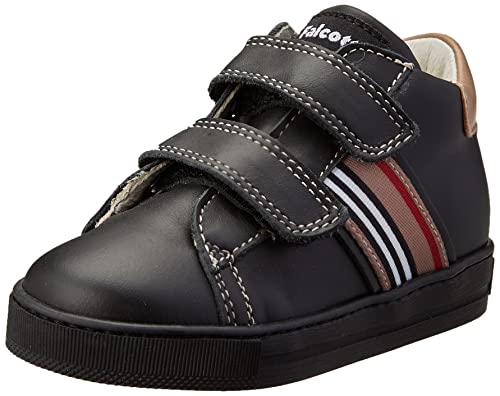 Falcotto Jungen Unisex Kinder New Leryn VL Sneaker, schwarz, 23 EU von Falcotto