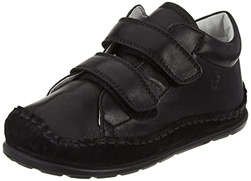 Falcotto Jungen Unisex Kinder Smooth 2 VL Krippenschuh, schwarz, 19 EU von Falcotto