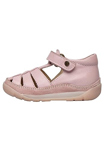 Falcotto LAGUNA VL NEW-Halb offene Sandalen aus Leder uns Veloursleder, Rosa 19 von Falcotto