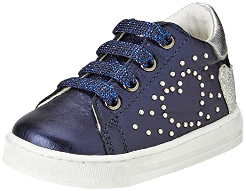 Falcotto Jungen Mädchen Leiny Sneaker, blau, 18 EU von Falcotto