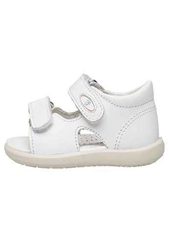 Falcotto NEW RIVER-Offene Sandale mit Klettverschluss weiß 19 von Falcotto